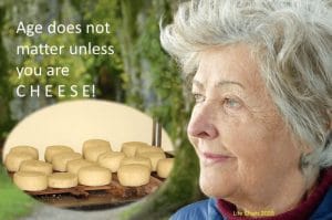 Age Does not Matter Unless You Are Cheese