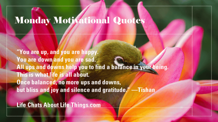 Monday Motivational Quotes For Life