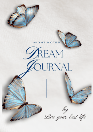 Dream Journal 5.5 x 8.5 and 5.83 x 8.27