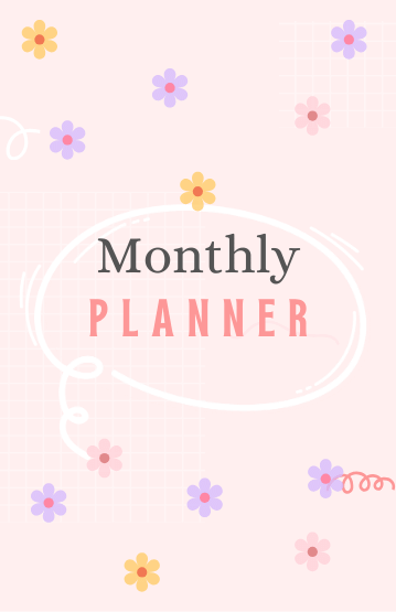 Monthly Planner Love & Joy